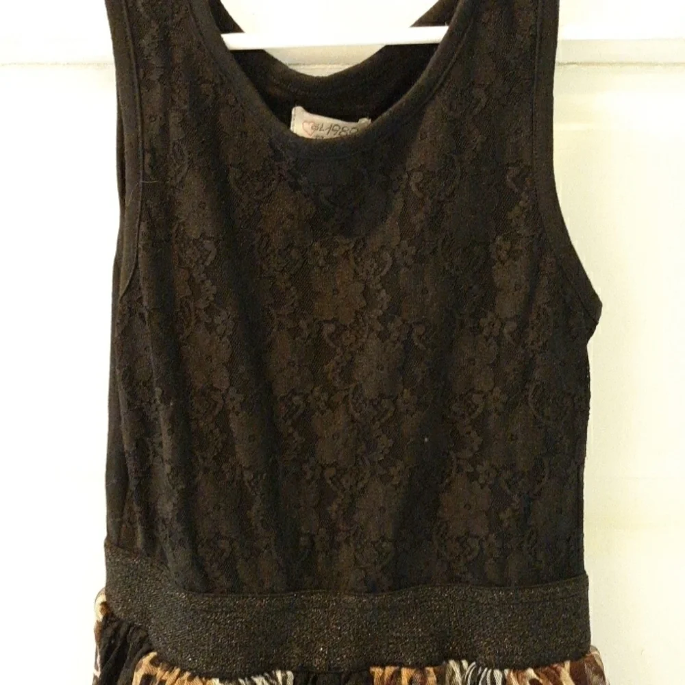 Children's Place small 5/6 animal print tutu dress